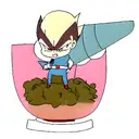 magín vegeta  tattoo design idea