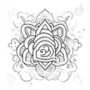 A tattoo design symbolizing the importance of taking a deep breath and finding happiness in simple things tattoo design idea