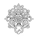 A tattoo design symbolizing the importance of taking a deep breath and finding happiness in simple things tattoo design idea