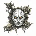 hellraiser tattoo design idea