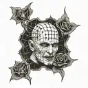 hellraiser tattoo design idea