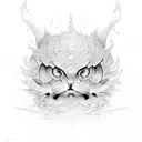 number 9 tattoo design idea