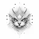 number 9 tattoo design idea