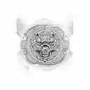 mayan calendar tattoo design idea