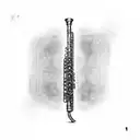 Clarinet, number 13, Humility tattoo design idea