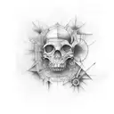 da vinci drawing man tattoo design idea