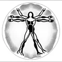 The Vitruvian Man tattoo design idea