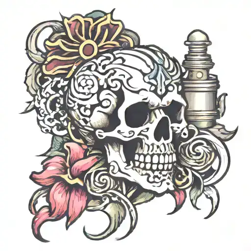 1944 - 2021 Pumps tattoo design idea