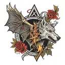 the witcher signs tattoo design idea