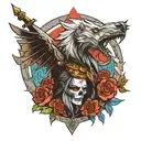the witcher signs tattoo design idea