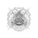 atomic bomb tattoo design idea