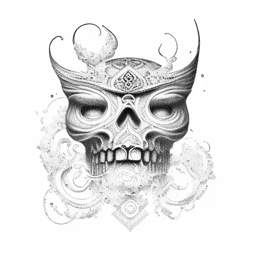 croix occitane flèche faîtière kanak tattoo design idea