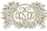 28 in roman numerals surrounded by roses tattoo design idea