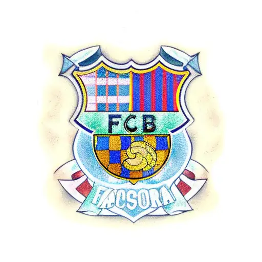 Fc barcelona tattoo design idea