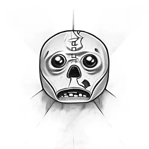 Binding of Isaac conquest tattoo design idea