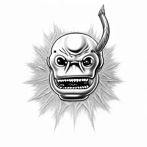 Binding of Isaac conquest tattoo design idea