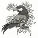asian  drake tattoo design idea