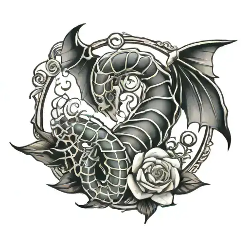 scorpio father virgo daughter tattoo tattoo design idea