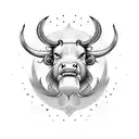 carabao tattoo design idea