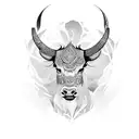carabao tattoo design idea
