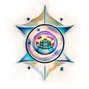 tardis starry night  tattoo design idea