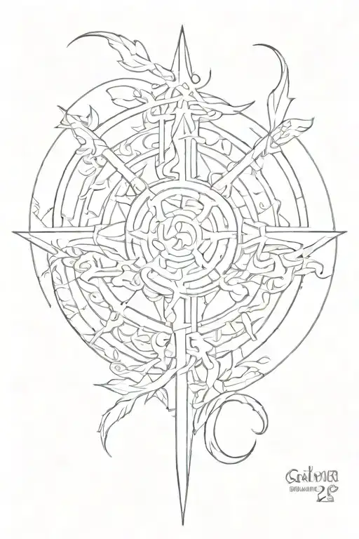 Galatians 2:20 tattoo design idea