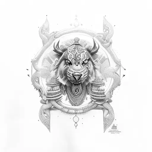 Arjun  tattoo design idea