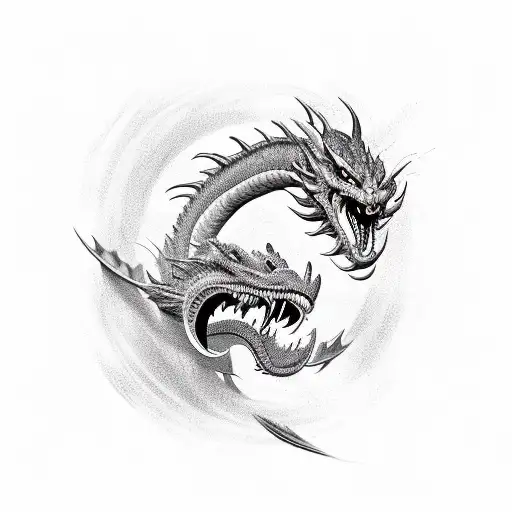 "i had the time of my life fighting dragons with you, long live" tattoo design idea