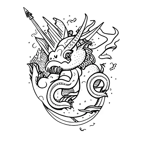 "i had the time of my life fighting dragons with you, long live" tattoo design idea