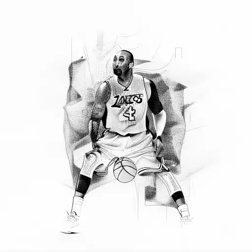 Kobe Bryant tattoo design idea