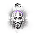 24 Kobe Bryant Black Mamba tattoo design idea