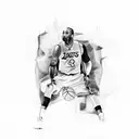 Kobe Bryant tattoo design idea