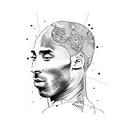 Kobe Bryant tattoo design idea