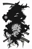 bushido code tattoo design idea