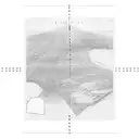 Create a horizontal line with two halves representing the horizons of Washington DC and Los Angeles. Above the line, dep tattoo design idea