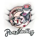 powerlifting  tattoo design idea