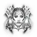 sport, powerlifting tattoo design idea