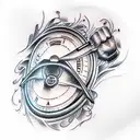 sport, powerlifting tattoo design idea