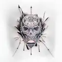 sport, powerlifting tattoo design idea