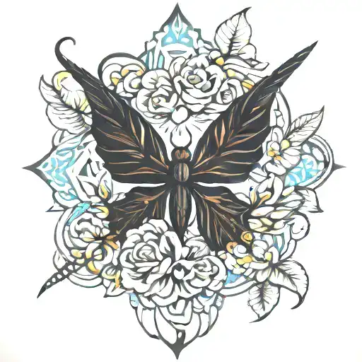 Laminins tattoo design idea