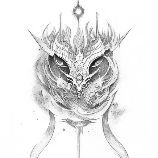 genera un tatto que diga la frase "ignis aurum probat"  tattoo design idea