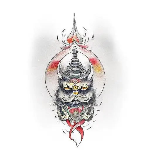 genera un tatto que diga la frase "ignis aurum probat"   tattoo design idea