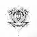 Catholic  tattoo design idea