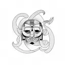 Picasso  tattoo design idea