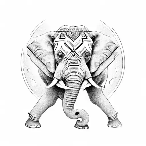 Ethnic group, mehndi, abziehtattoo, henna, Ganesha, Tribal, tattoo Artist,  tribe, Mandala, Elephant | Anyrgb