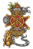 fire ems 1502 tattoo design idea