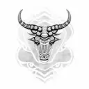 taurus scorpio tattoo design idea