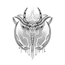 taurus scorpio tattoo design idea