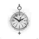 church clock tattoo design idea