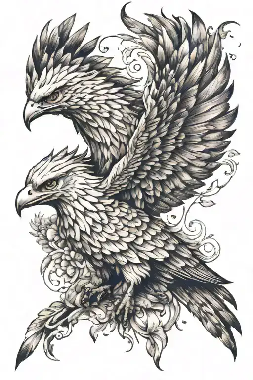 ave fenix tattoo design idea